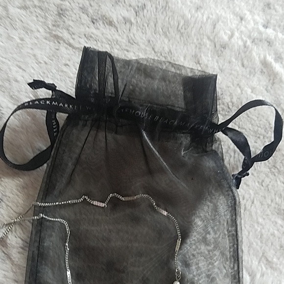 NWT WHBM Long Pearl Tassel Necklace - Picture 4 of 6